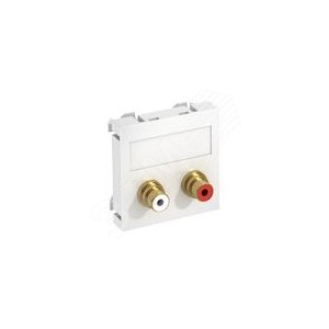Мультимедийная рамка Audio-Cinch Modul45 (черный) (MTG-2R L SWGR1) | 6105045 | OBO Bettermann