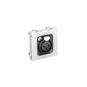 Мультимедийная рамка XLR Modul45 (серебристый) (MTG-X3F L AL1) - OBO Bettermann