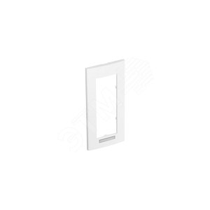 Рамка тройная Modul45 (с полем д/маркировки.,вертик.,84x185 мм,белый) (AR45-BSF3 RW) | 6119387 | OBO Bettermann - OBO Bettermann