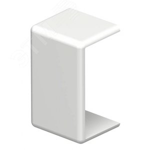Стыковая накладка кабельного канала WDK 10x20 мм (ПВХ,белый) - OBO Bettermann