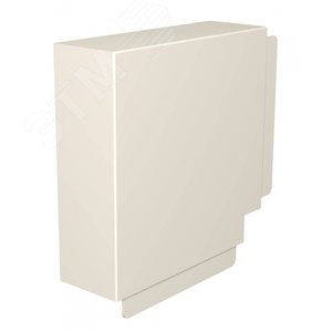 Крышка плоского угла кабельного канала WDK 80x210 мм (ПВХ,кремовый) (WDK HF80210CW) - OBO Bettermann