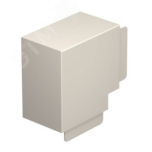 Крышка плоского угла кабельного канала WDK 100x130 мм (ПВХ, кремовый) (WDK HF100130CW) - OBO Bettermann