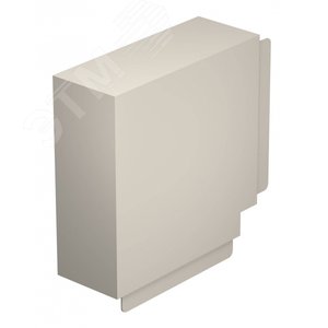 Крышка плоского угла кабельного канала WDK 100x230 мм (ПВХ,кремовый) (WDK HF100230CW) | 6161774 | OBO Bettermann