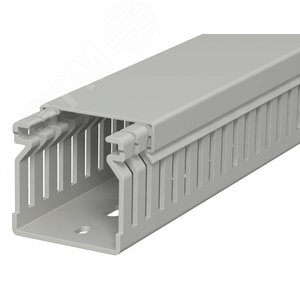 Распределительный кабельный канал LK4 40x40x2000 мм (ПВХ, серый) - OBO Bettermann