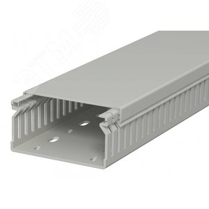 Распределительный кабельный канал LK4 40x80x2000 мм (ПВХ, серый) - OBO Bettermann