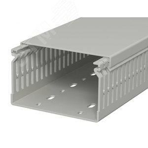 Распределительный кабельный канал LK4 N 60x100x2000 мм (ПВХ,серый) - OBO Bettermann