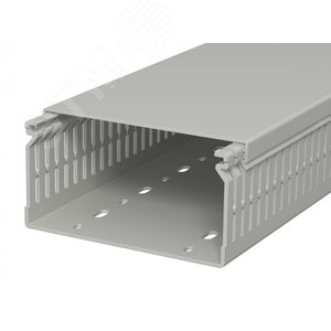 Распределительный кабельный канал LK4 N 60x120x2000 мм (ПВХ, серый) - OBO Bettermann