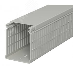 Распределительный кабельный канал LK4 N 80x60x2000 мм (ПВХ, серый) - OBO Bettermann