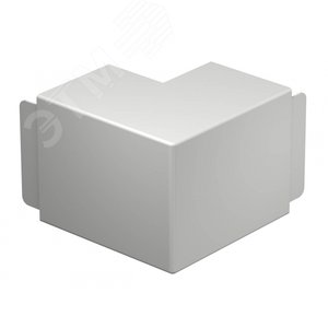 Крышка внешнего угла кабельного канала WDK 100x130 мм (ПВХ, светло-серый) (WDK HA100130LGR) - OBO Bettermann