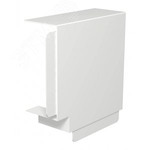 Крышка плоского угла кабельного канала WDK 80x170 мм (ПВХ, светло-серый) (WDK HF80170LGR) - OBO Bettermann