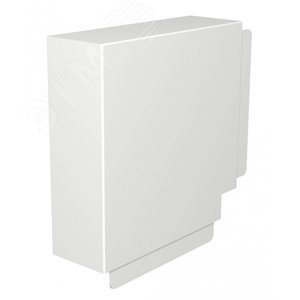 Крышка плоского угла кабельного канала WDK 80x210 мм (ПВХ, светло-серый) (WDK HF80210LGR) - OBO Bettermann
