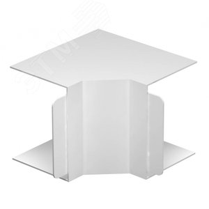 Крышка внутреннего угла кабельного канала WDK 100x130 мм (ПВХ, белый) (WDK HI100130RW) - OBO Bettermann