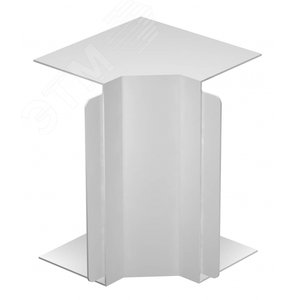 Крышка внутреннего угла кабельного канала WDK 100x230 мм (ПВХ, белый) (WDK HI100230RW) - OBO Bettermann