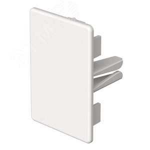 Торцевая заглушка кабельного канала WDK 40x60 мм (ПВХ,белый)