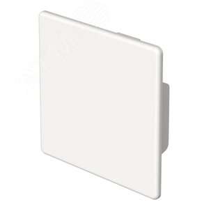 Заглушка кабельного канала торцевая WDK 60x60 мм (ПВХ, белый) - OBO Bettermann