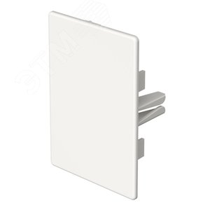 Заглушка кабельного канала торцевая WDK 60x90 мм (ПВХ, белый) - OBO Bettermann