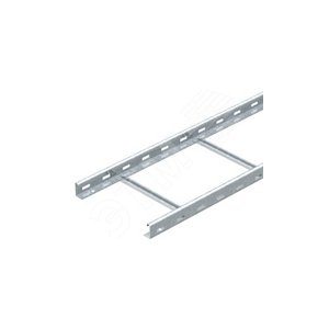 Кабельный лестничный лоток 45x300x6000 (LG 430 NS 6 FS)