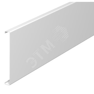 Крышка кабельного канала GEK 110x2000 мм (сталь, белый) (OT3GEKS110RW) - OBO Bettermann