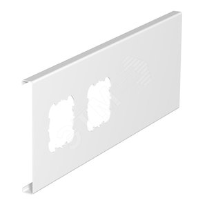 Приборная накладка для монтажа устройств 110x300 мм (сталь,белый) (GE3 2RW) - OBO Bettermann