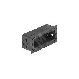 Монтажная коробка тройная Modul45 (полиамид, серый) - OBO Bettermann