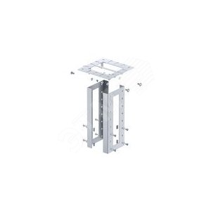 Потолочное крепление электромонтажной колонны (сталь) (ISS160160DB WA) - OBO Bettermann