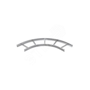 Угловая секция 90°  60x200 (LBI 90 620 VS VA)