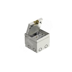 Лючок укомплектованный GE2 (франц. стандарт) 125x125x110 мм (UDHOME2 V N) - OBO Bettermann