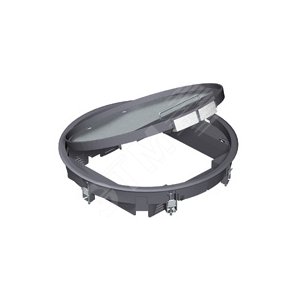 Лючок GESR9U (универсальный) 12xModul45 (полиамид,серый) (GESR9 10U 7011) | 7405474 | OBO Bettermann - OBO Bettermann