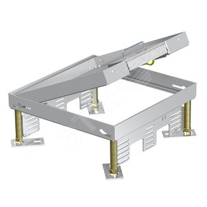 Кассетная рамка RKS 243x243 мм (сталь) (RKS BN V9 25) - OBO Bettermann