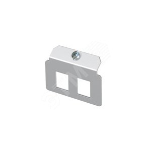Суппорт для установки модулей в монтажную рамку MTU тип H (сталь) (MTM 2H) - OBO Bettermann
