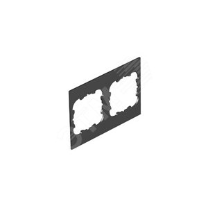 Крышка для напольного бокса Telitank на 2 устройства EK 110x77 мм (ПВХ, черный) (T4B P3S 9011)