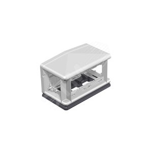 Напольный бокс Telitank 225x125x125 мм (полиамид,черный) (T4L00C 9011) | 7408300 | OBO Bettermann - OBO Bettermann