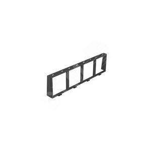 Монтажная рамка Modul45 для системы 55 ( MT45V 4,полиамид,черный) (MT45V 4) | 7408670 | OBO Bettermann - OBO Bettermann