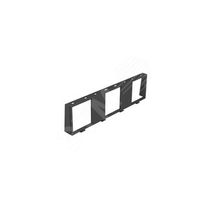 Монтажная рамка Modul45 для системы 55 (, полиамид, черный) - OBO Bettermann