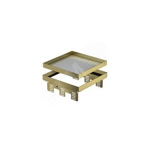 Рамка кассетная RKN2 UZD3 номинальный размер 9 243x243 мм (латунь) (RKN2 UZD3 9MS20) - OBO Bettermann