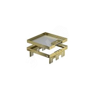 Кассетная рамка RKSN2 UZD3 ном.размер 9 243x243 мм (латунь) (RKSN2 UZD3 9MS25) | 7409234 | OBO Bettermann
