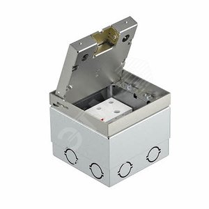 Лючок UDHOME2 125x125x110 мм (нержавеющая сталь) (UDHOME2 V SA) - OBO Bettermann