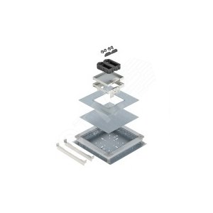 Кассетная рамка RKSN2 (ном.размер 4) комплект (RKSN2 4 KSD V20) - OBO Bettermann