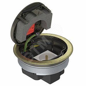 Лючок GESRMS2 USB N (для монтажных оснований, латунь) (GESRMS2 USB N) - OBO Bettermann