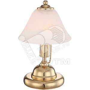 Светильник настольный 1xE14x40W D17хH27 бронза/стекло (24908) - Globo Lighting