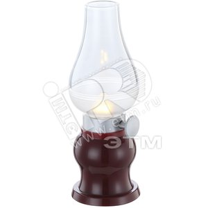 Светильник настольный 3xLEDx0.55W D7х20 incl. 20lm диммер/аккумулятор/сетевой шнур вкл/выкл от дуновения пластик - Globo Lighting