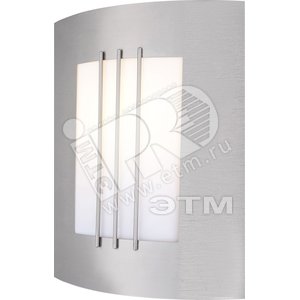 Светильник 1xE27х60W уличный L230xB92xH290 exkl. 230V нержавеющая сталь/пластик IP44 - Globo Lighting
