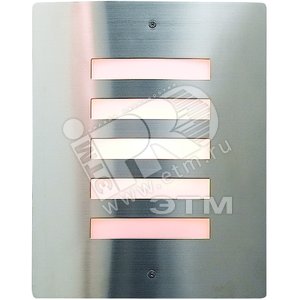 Светильник 1xE27х60W уличный L230xB92xH270 exkl. 230V нержавеющая сталь/пластик IP44 - Globo Lighting