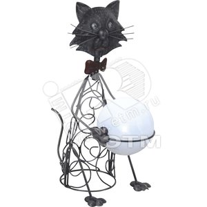 Светильник 1xLED 0.06W 3V Ni MH AAA 600mAh 1.2V LxBxH200x120x300 inkl. солнечная батарея металл/черный IP44 - Globo Lighting
