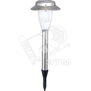 Светильник 3xLED 0.07W 2V Ni MH AA 600mAh 1.2V D150хH435 inkl. солнечная батарея нержавеющая сталь/пластик белый IP44 (3342-2) - Globo Lighting