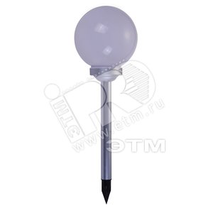 Светильник 4xLEDх0.07W 2V Ni MH AA 600mAh 1.2V D200хH620 inkl. солнечная батарея IP44 пластик белый (3376) - Globo Lighting