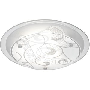Светильник KRISTJANA 48060 1x60WхE27 хром/стекло НПБ - Globo Lighting