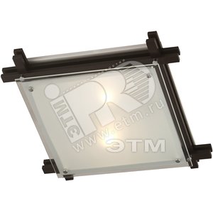 Светильник Edison 2x60WхE27 дерево темный опал настенно-потолочный - Globo Lighting