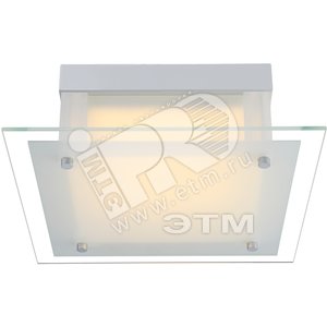 Светильник 1xLEDx20.5W L45хW45хH10.3 incl. 2970lm хром/стекло (49327) - Globo Lighting