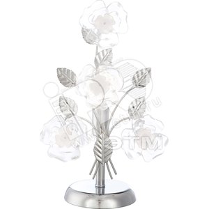 Светильник настольный 1xE14х40W D22хH37 230V хром/акрил (51526) - Globo Lighting